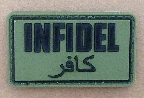 Patch 3D - Infidel - olive