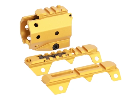 King Arms x Strike Industries montagekit voor Gridlok® rail Gold