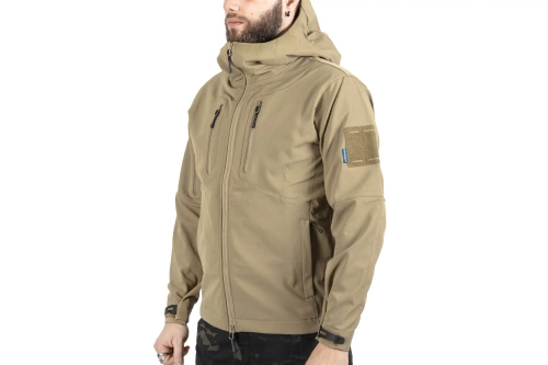 Kurtka Softshell Emerson Gear Blue Label "Spinosaurus" Khaki