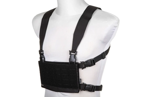 Chaleco Chest Rig-Panel Primal Gear Negro