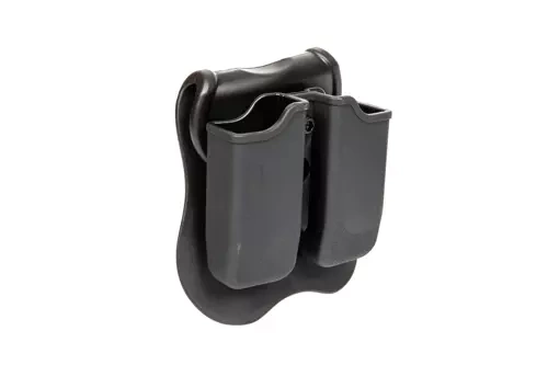 Étui pour 2 chargeurs pistolet owe (universel) - noir