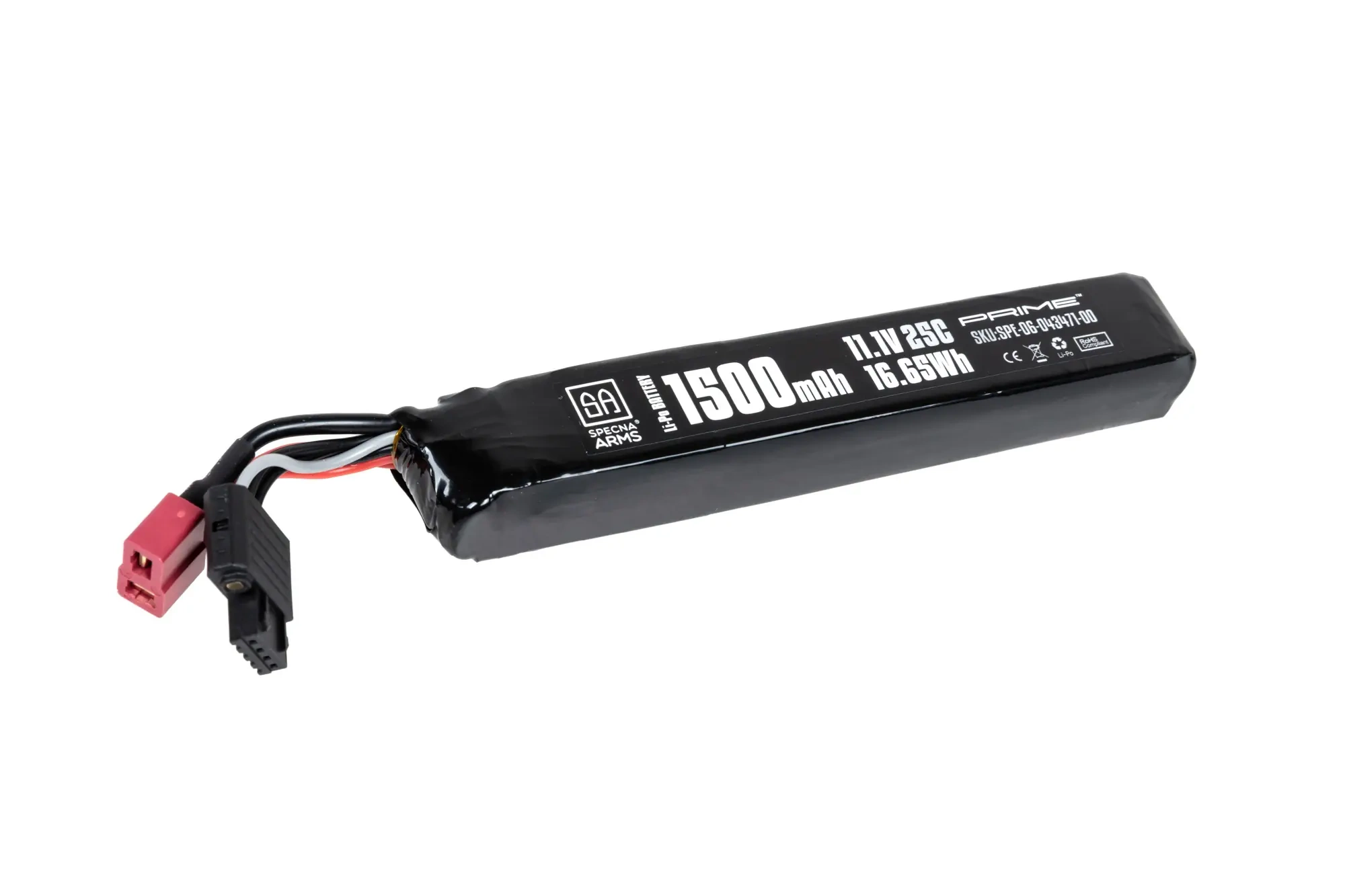 Battery Li-Po Specna Arms x Gens Ace 1500 mAh 25C 3S1P 11.1V T-Deans G-Tech