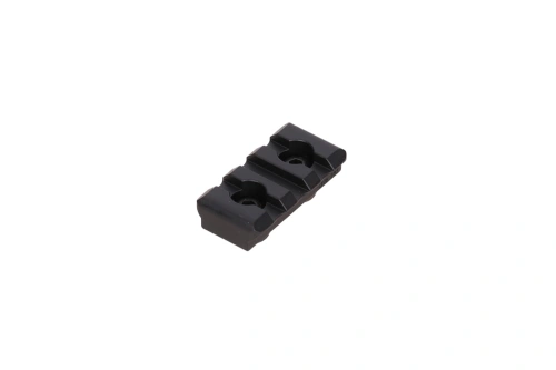 Picatinny rail KPYK CRC 9012 3 sleuven met M-LOK montage Zwart