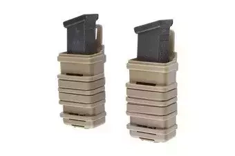 Pochette double Open III (S) pour chargeurs pistolet owe - tan