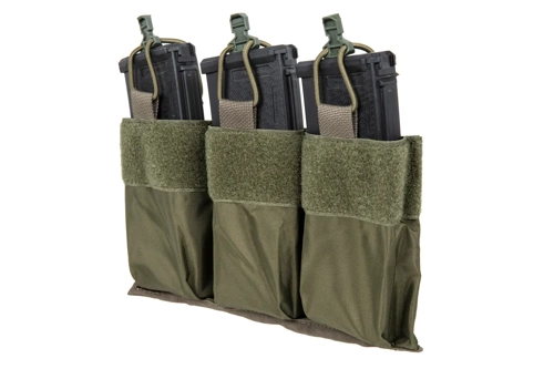 Triple tactical insert for 7.62mm magazines Wosport Ranger Green