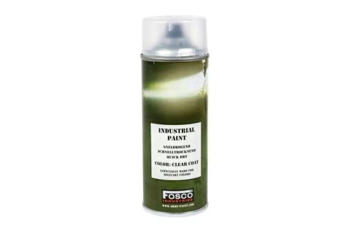 Esmalte transparente en spray
