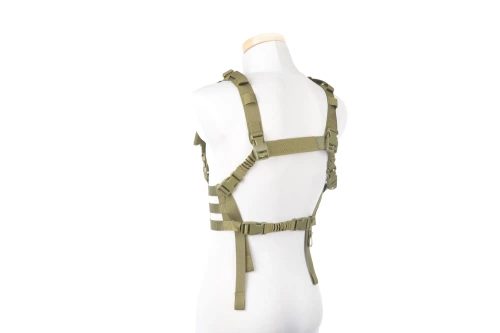 Low Profile Chest Rig Tactical Vest - Olive Drab