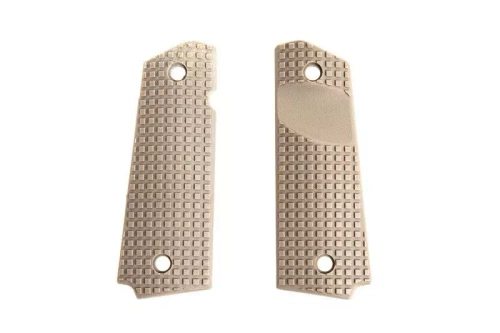TYPE B polymer grip panels for Colt 1911 - Dark Earth