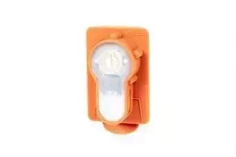 Lightbuck Card Button electronic marker - orange (white light)