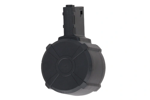 Specna Arms M4/AR15 chargeur à tambour électrique de 1 500 billes - Noir