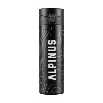 Alpinus Livigno thermosbeker 500ml Zwart