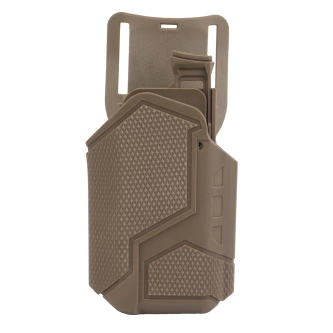 Wosport universal holster for pistols with X300A flashlight GB-81 Tan