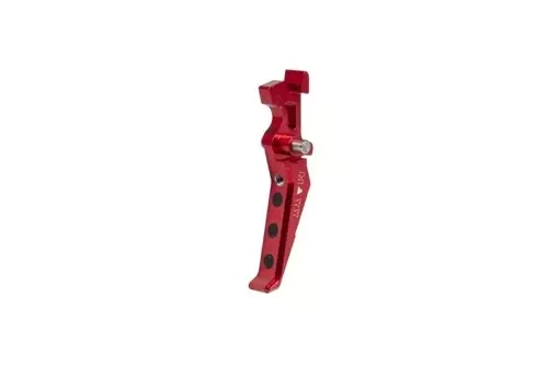 Languette de déclenchement avancée en aluminium CNC (Style E) - rouge