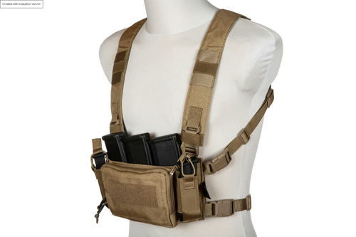 Micro-gilet Chest rig MPC - Tan