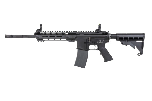 airsoft SRC DUAL POWER SR4 ZAROS GBB carbine with CO2 magazine