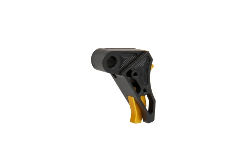 Gâchette en aluminium CNC style EX pour répliquess TM,WE G17/19/34 - Noir/Or