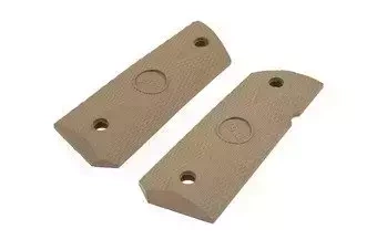 Grip Linings for Colt 1911 Pistol Replicas (Officer Size Grip) - Tan
