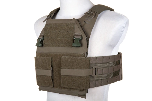 Chaleco táctico Wosport VE-97 Plate Carrier Verde Ranger