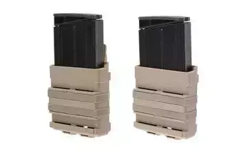 Double Open III (L) 7.62 Magazine Pouch - Tan
