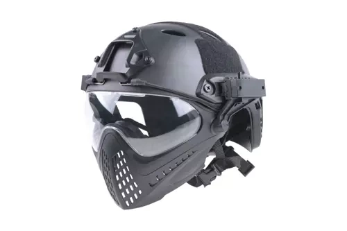 FAST PJ Piloteer helmet replica - Black