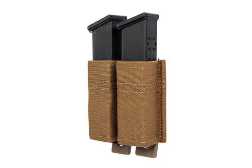 Porte-chargeur double pour pistolet Wosport Coyote Brown