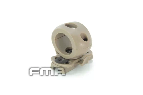 Montaż latarki do hełmu (25mm) - dark earth