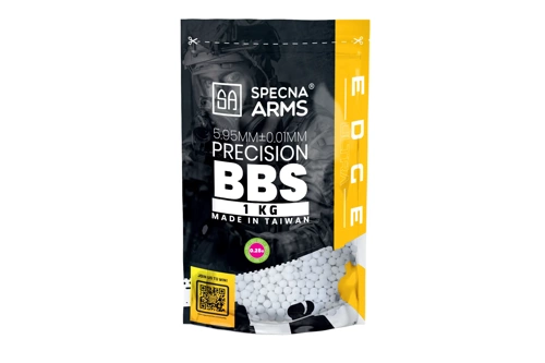Balas de precisión 0,28g Specna Arms EDGE ULTRA™ BIO - 1 kg - blanco