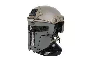 SPT Face Shield for FAST Helmets - Wolf Grey