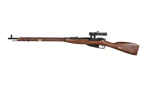 Mosin Nagant 1891/30 rifle replica with PU scope