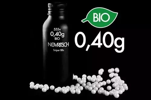 BBs biodegradable 0.40g Novritsch Sniper 555 pcs