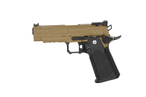 Arcturus Hi-Capa Vanguard 4.3" Gun GBB - Half-Tan