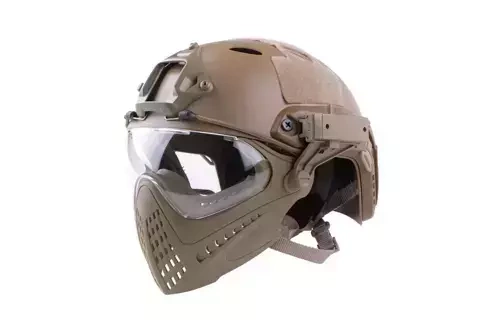 FAST PJ Piloteer helmet replica - Tan