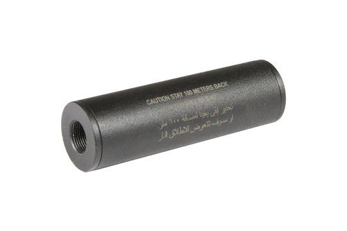 Supresor Covert Tactical PRO 30x100mm Stay 100 meters back" "