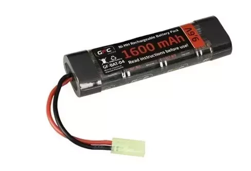 Rechargeable NiMH 9.6V 1600mAh