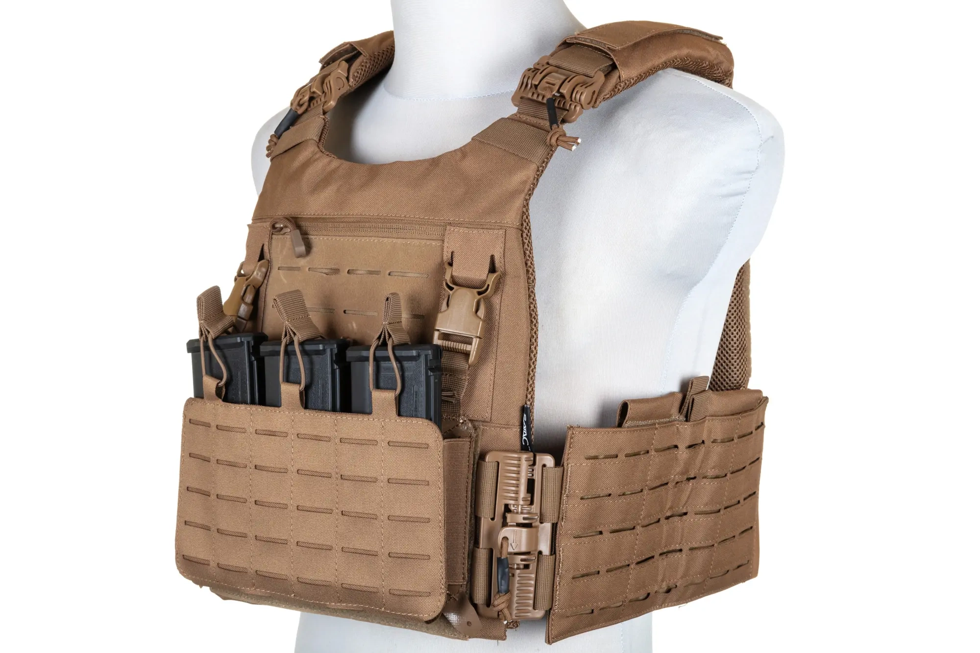 Specna Arms Tactical QR Tan Plate Carrier Vest