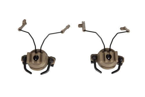 Headset mounting for EX type helmets (19-21mm) - Tan