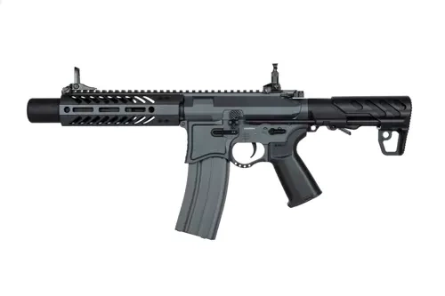 Seekins Precision 7" SBR8 carbine replica with suppressor - Grey