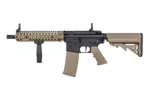 Specna Arms Daniel Defense® MK18 SA-P19 Prime™ HAL™ ETU airsoft Carbine High Torque Half-Tan Version