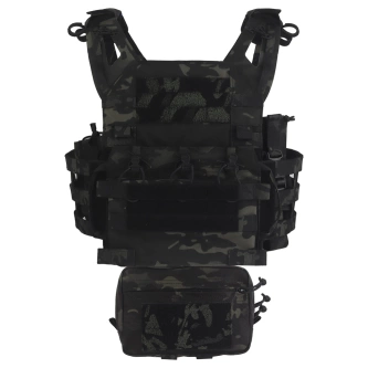 Plate Carrier Vest Wosport VE-106 MC Zwart