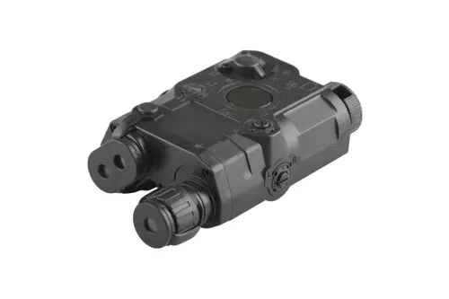 Pojemnik na akumulator - replika AN/PEQ-15 - Czarny