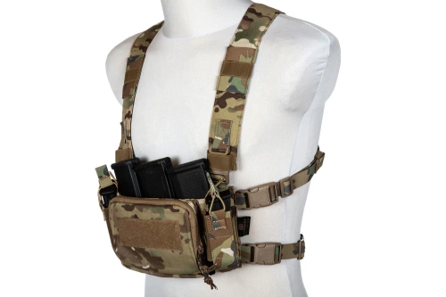 Kamizelka Micro Chest Rig MPC - MC (brązowy rzep)