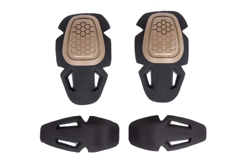 G4 Wosport Tan elbow and knee protector set for uniforms