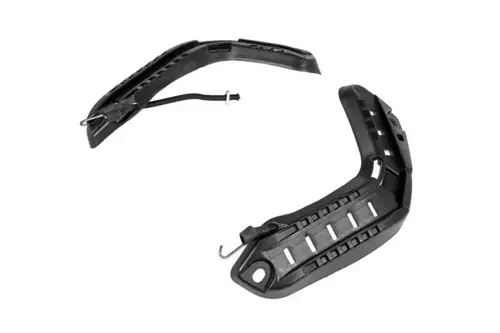 Juego de raíles de montaje para cascos tipo FAST - negro