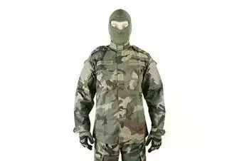 Camiseta militar tipo ACU - bosque