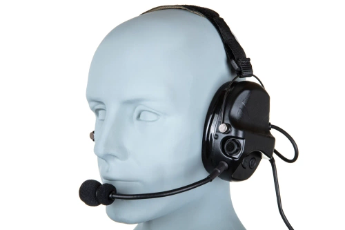 Zestaw słuchawkowy Tac-Sky WYS0142B Back Headband Headset Czarny