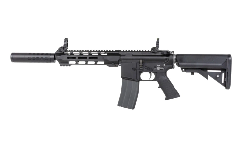 airsoft SRC DUAL POWER SR4 ZAROS-S GBB carbine with CO2 magazine