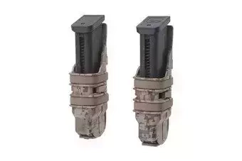 A Set of 2 FAST Pistol Magazine Pouches - Digital Desert