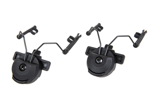 Kit de adaptación FMA EX 3.0 TW para protectores auditivos Comtac Negro