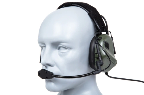 Sluchátka Tactical Gen. 5 Wosport HD-19 Olive