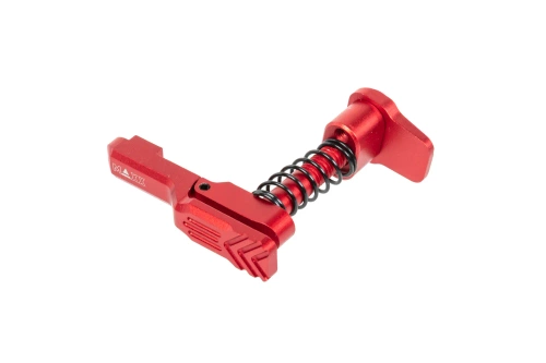 Aluminium Maxx Model Advanced type A magazijnontgrendeling voor MTW M4 replica's Rood